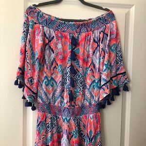 Lilly Pulitzer mini dress swim coverup Small